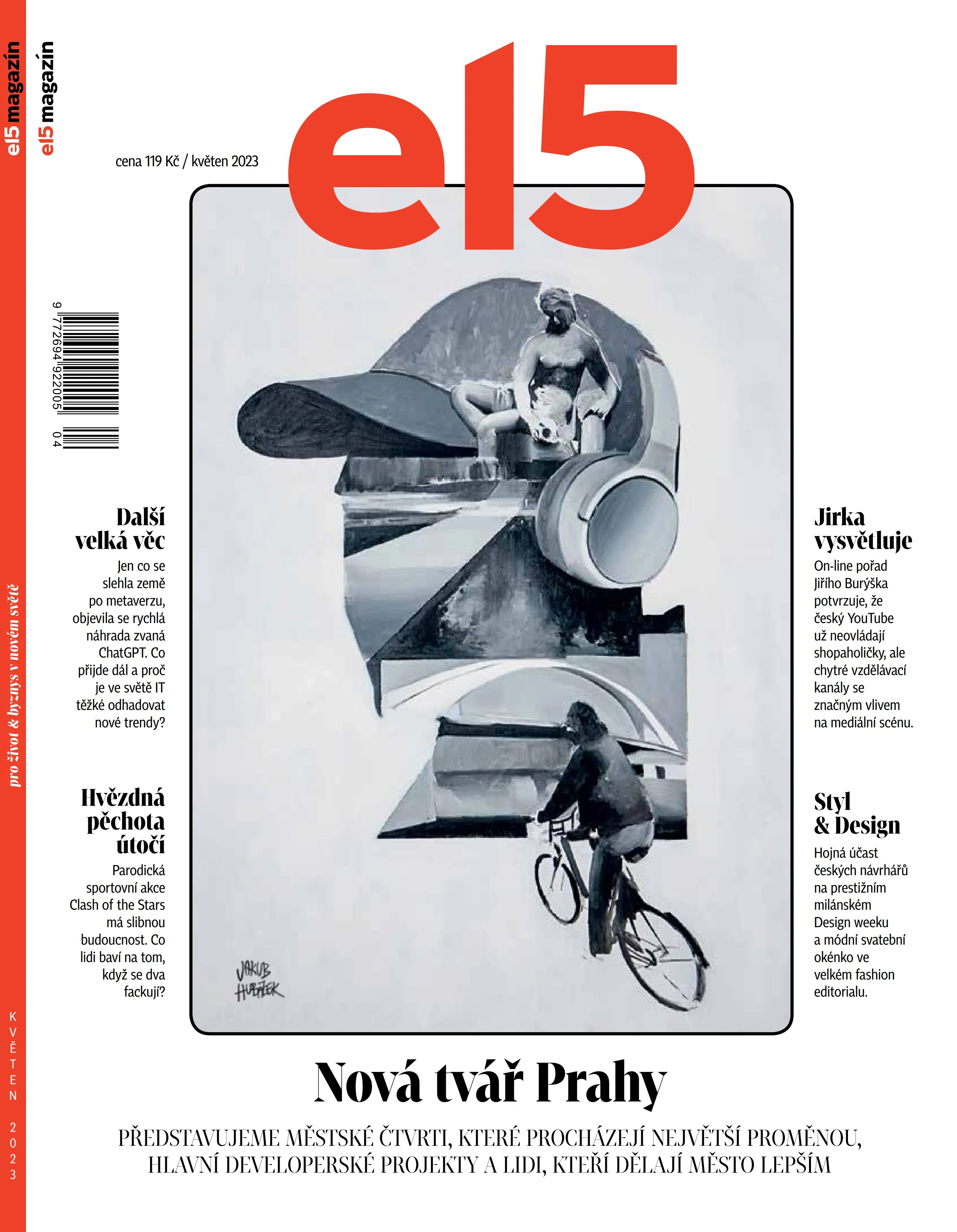 Obálka E15 Magazín