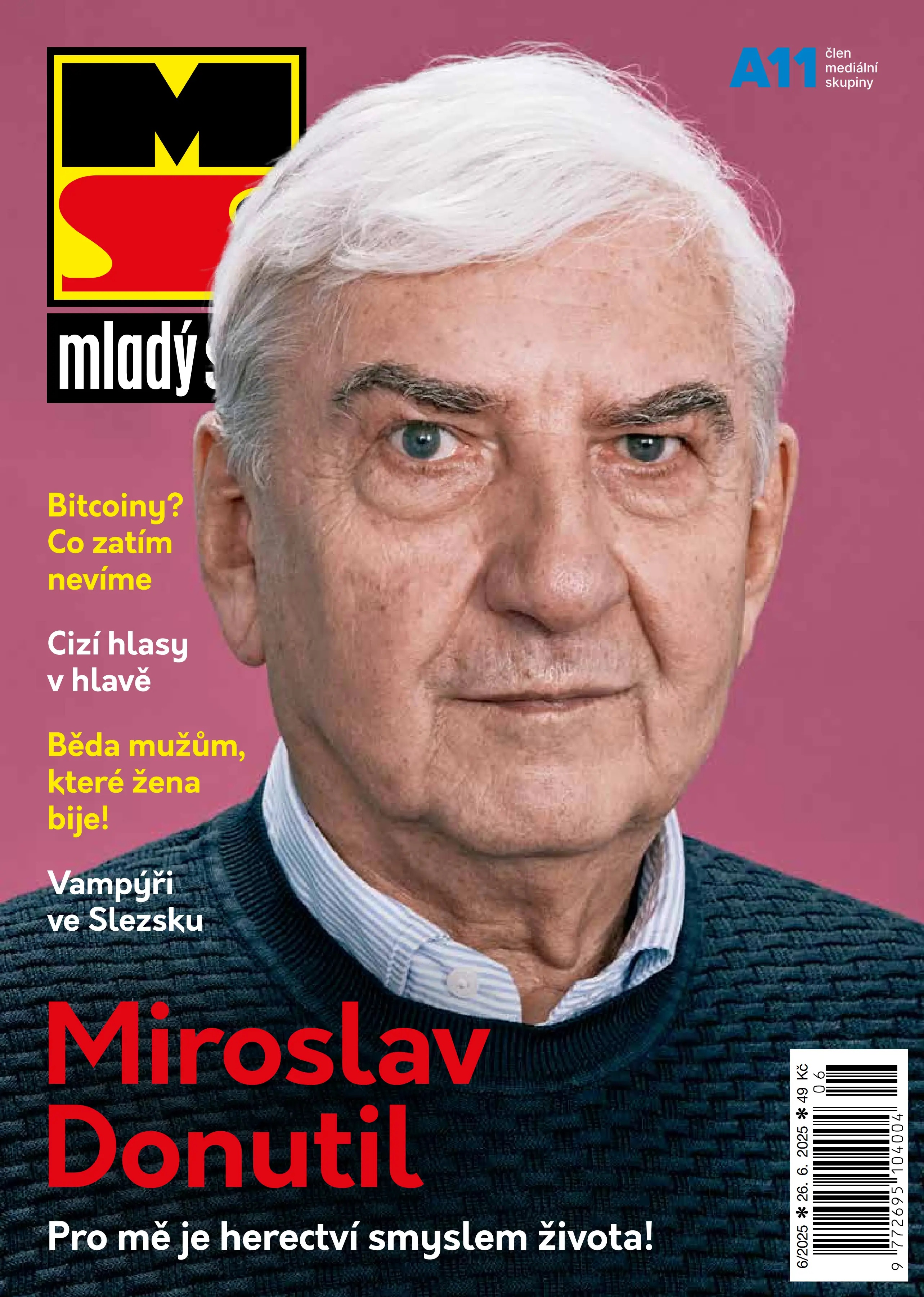 Обложка журнала Mladý svět 6/2025