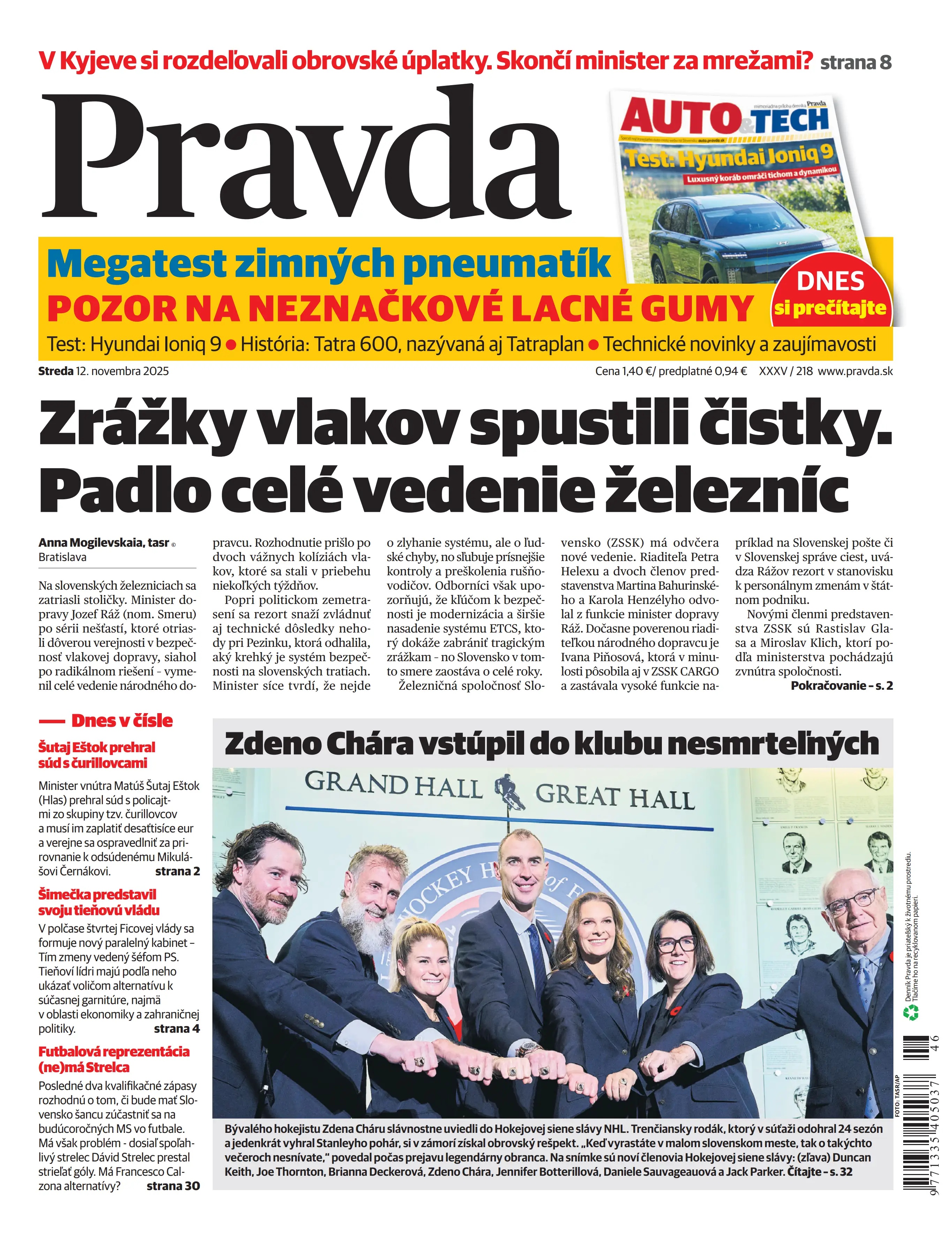 Pravda zo dňa 12.11.2025