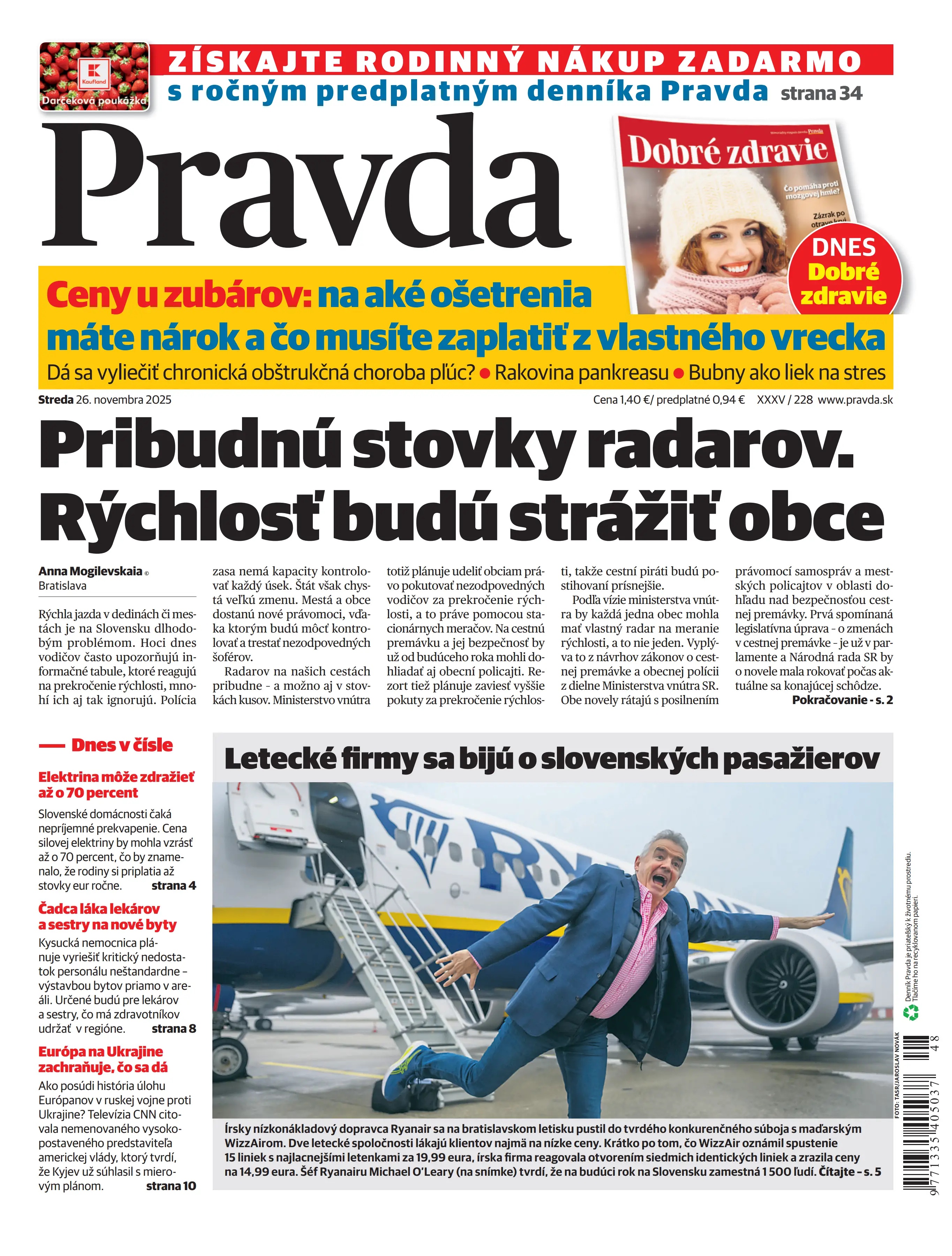 Pravda zo dňa 26.11.2025