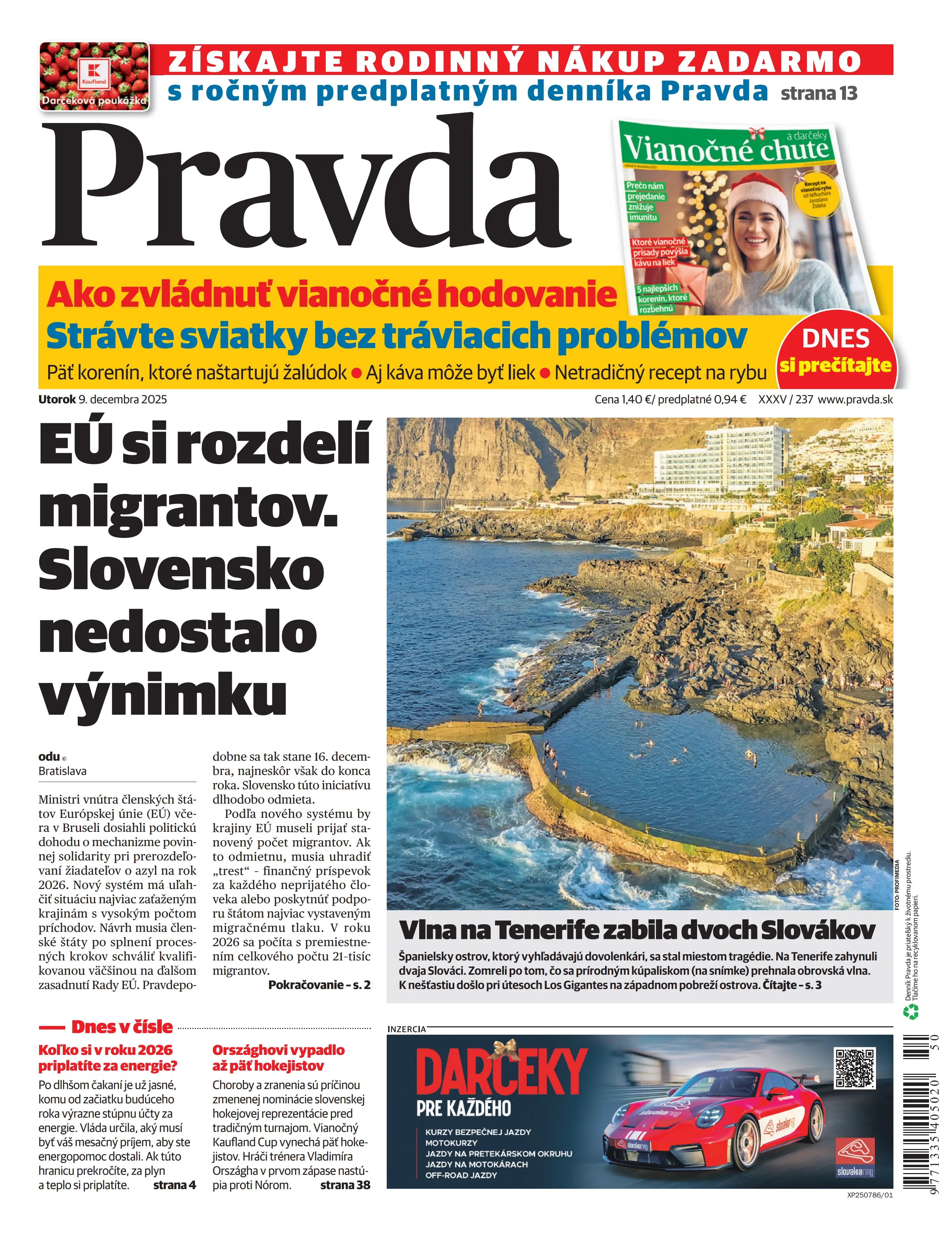 Pravda zo dňa 9.12.2025