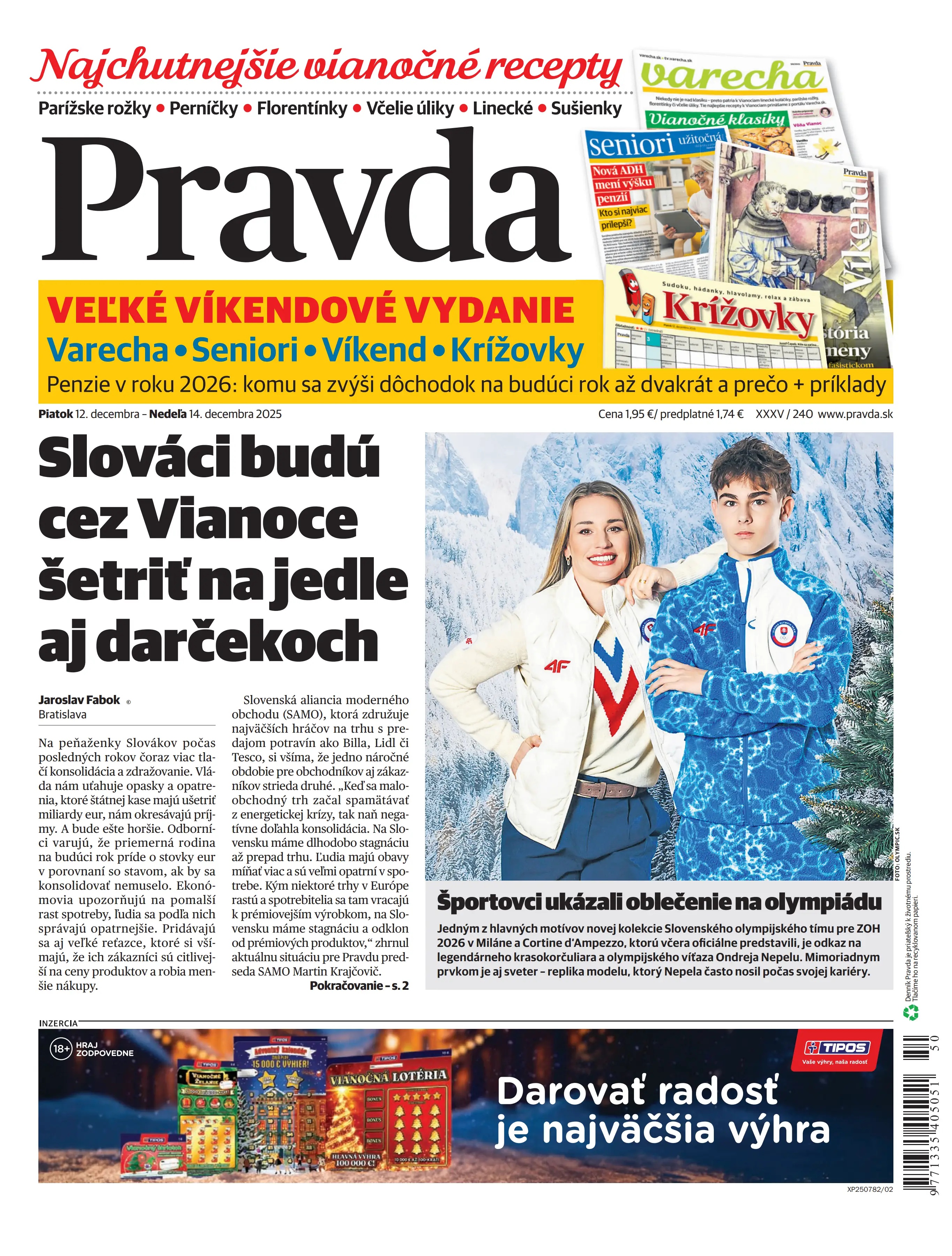 Pravda zo dňa 12.12.2025