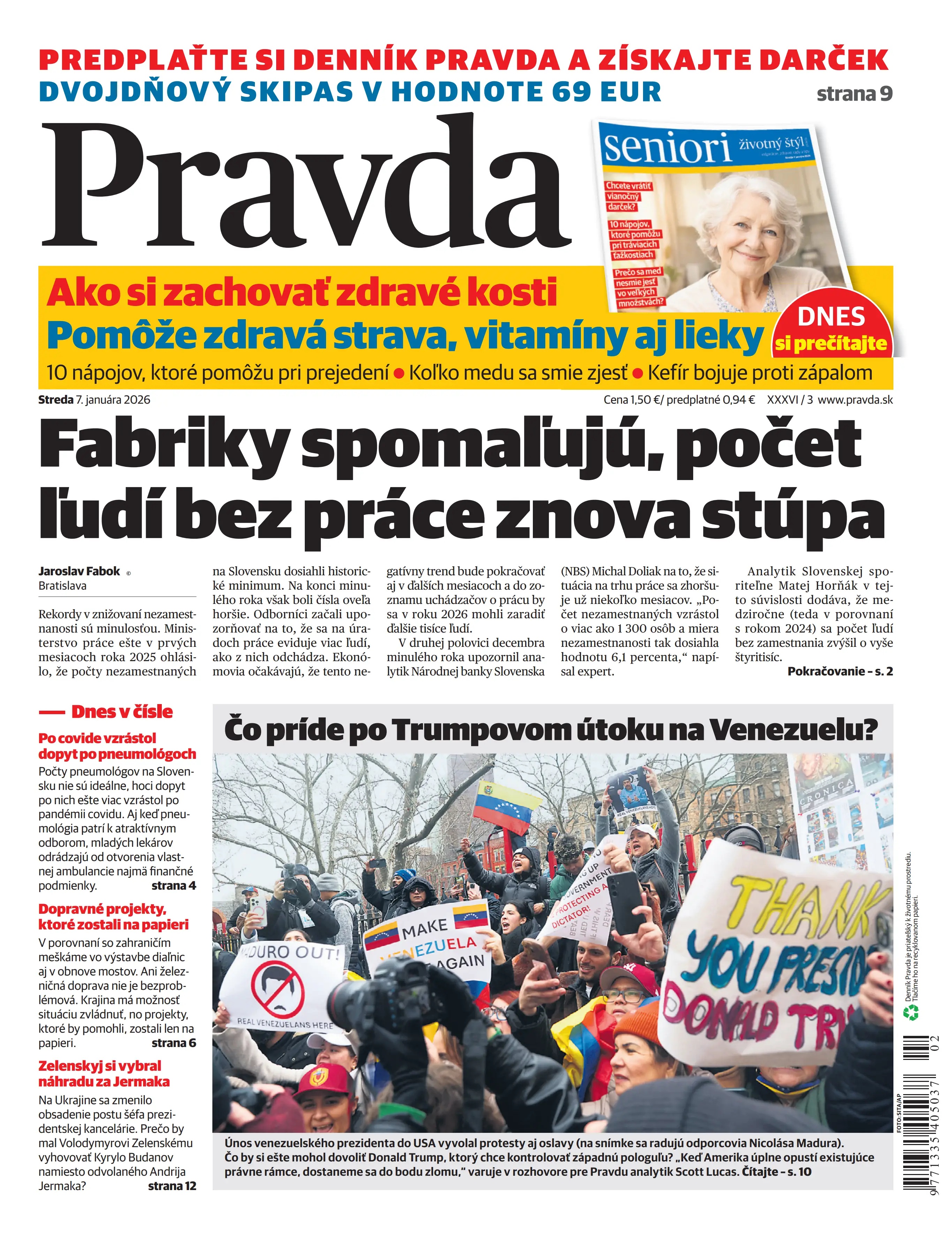 Pravda zo dňa 7.1.2026