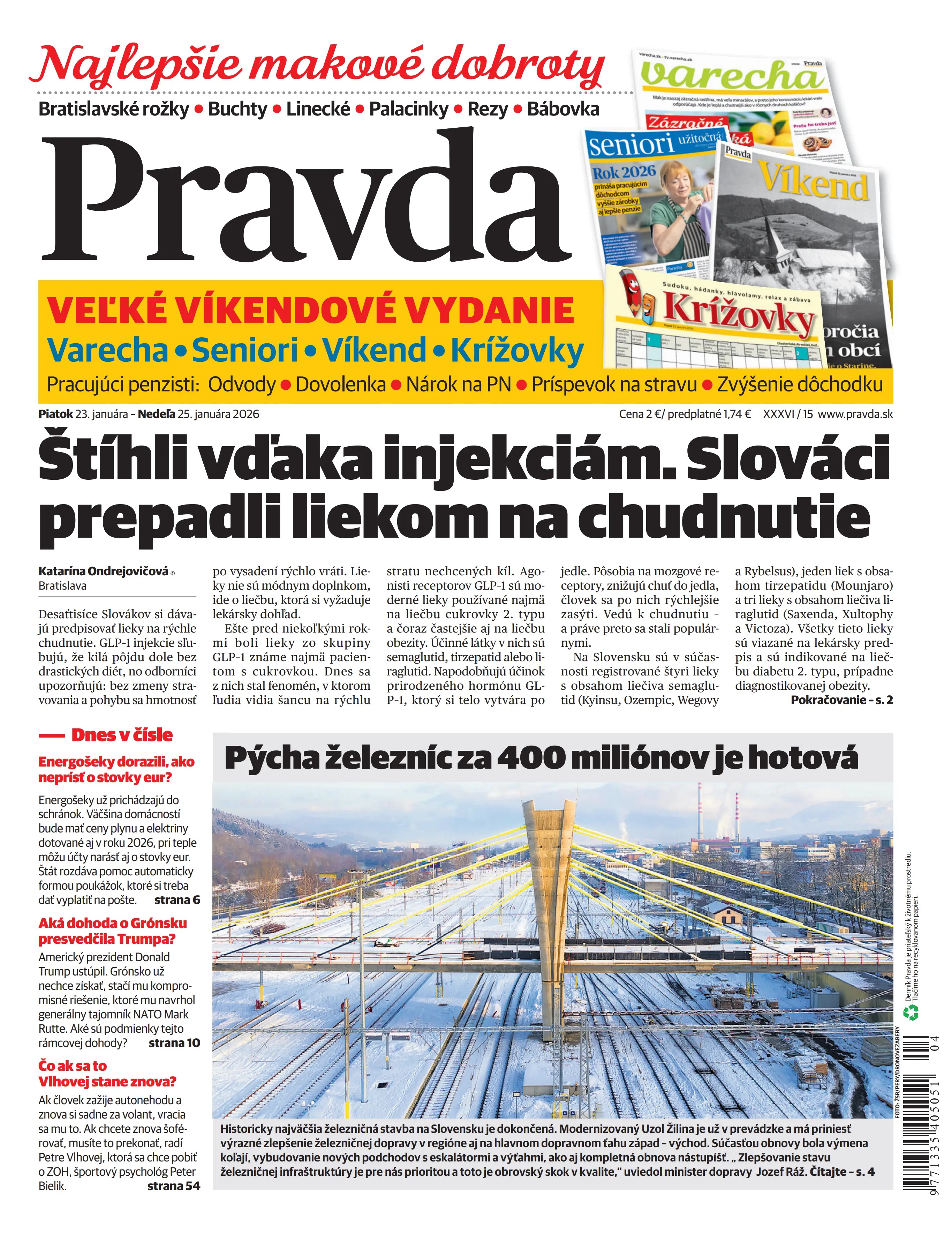 Pravda zo dňa 23.1.2026
