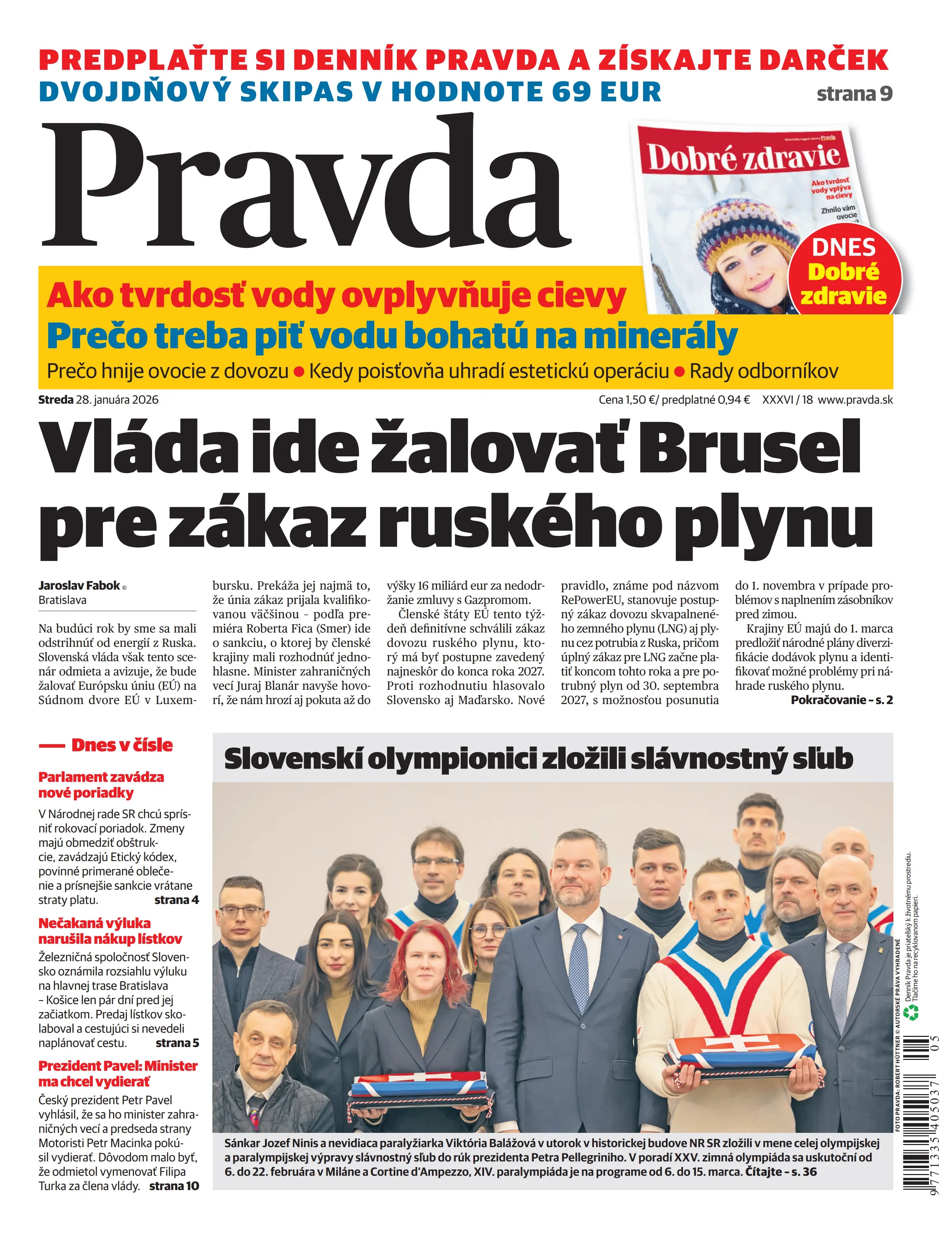 Pravda zo dňa 28.1.2026