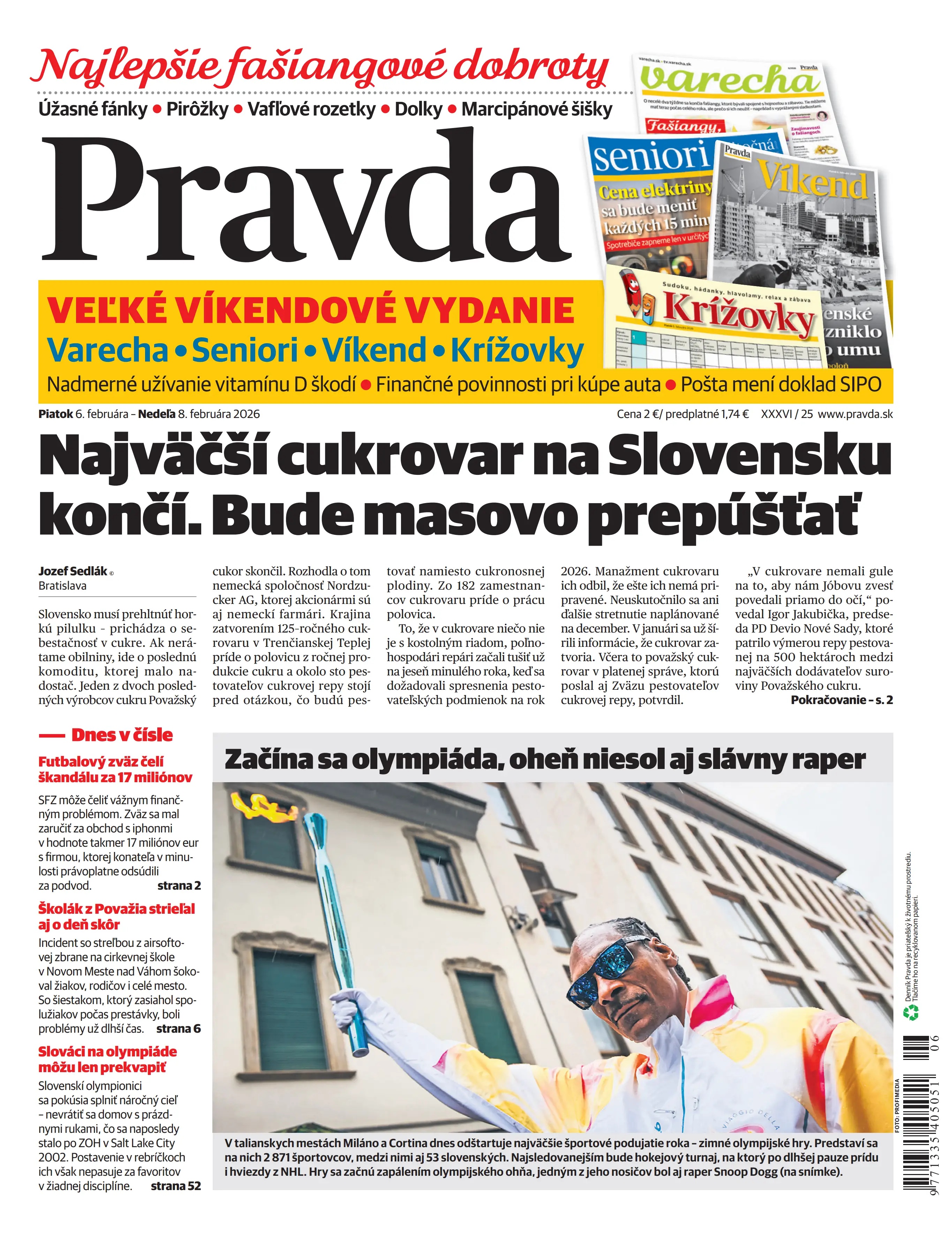 Pravda zo dňa 6.2.2026