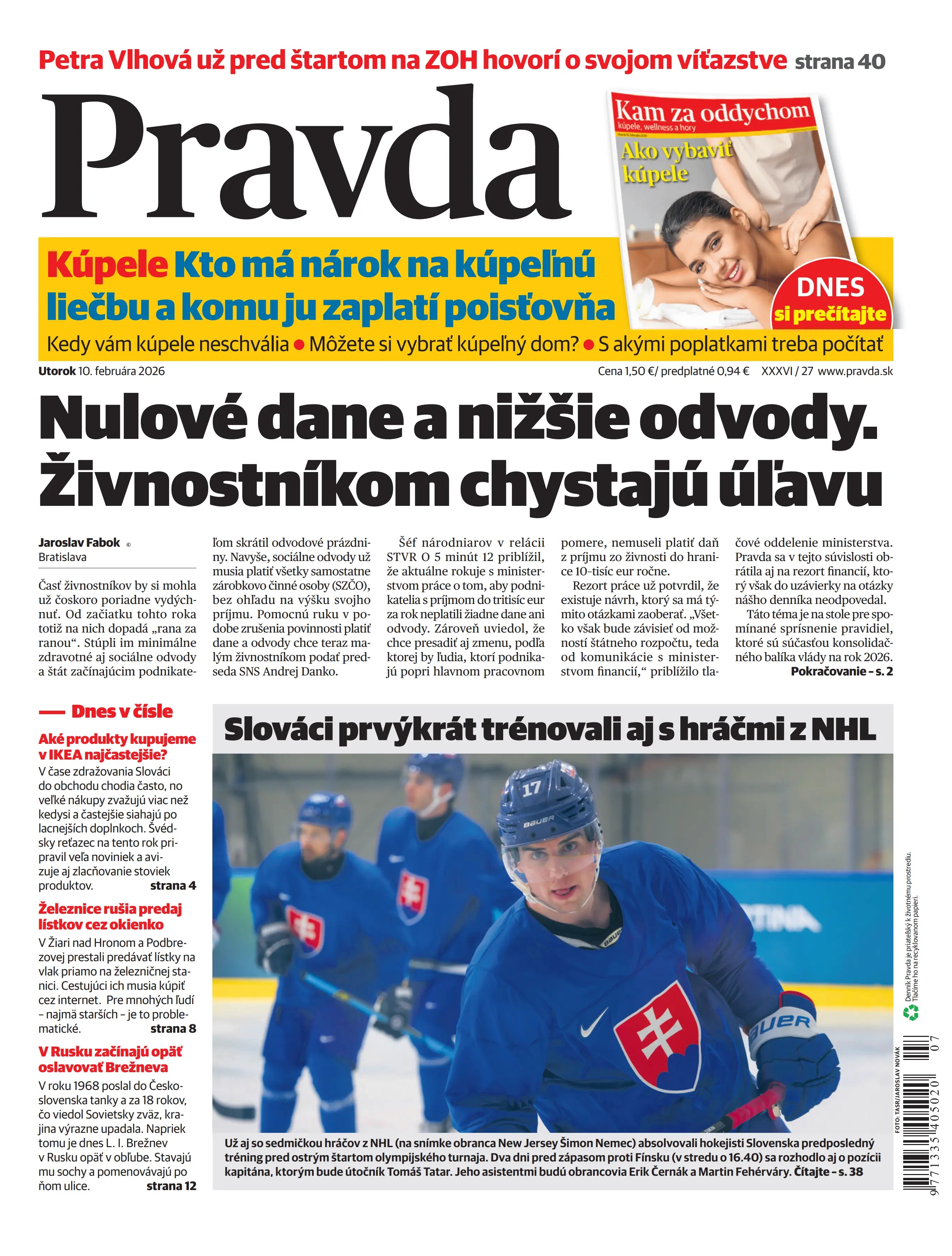 Pravda zo dňa 10.2.2026