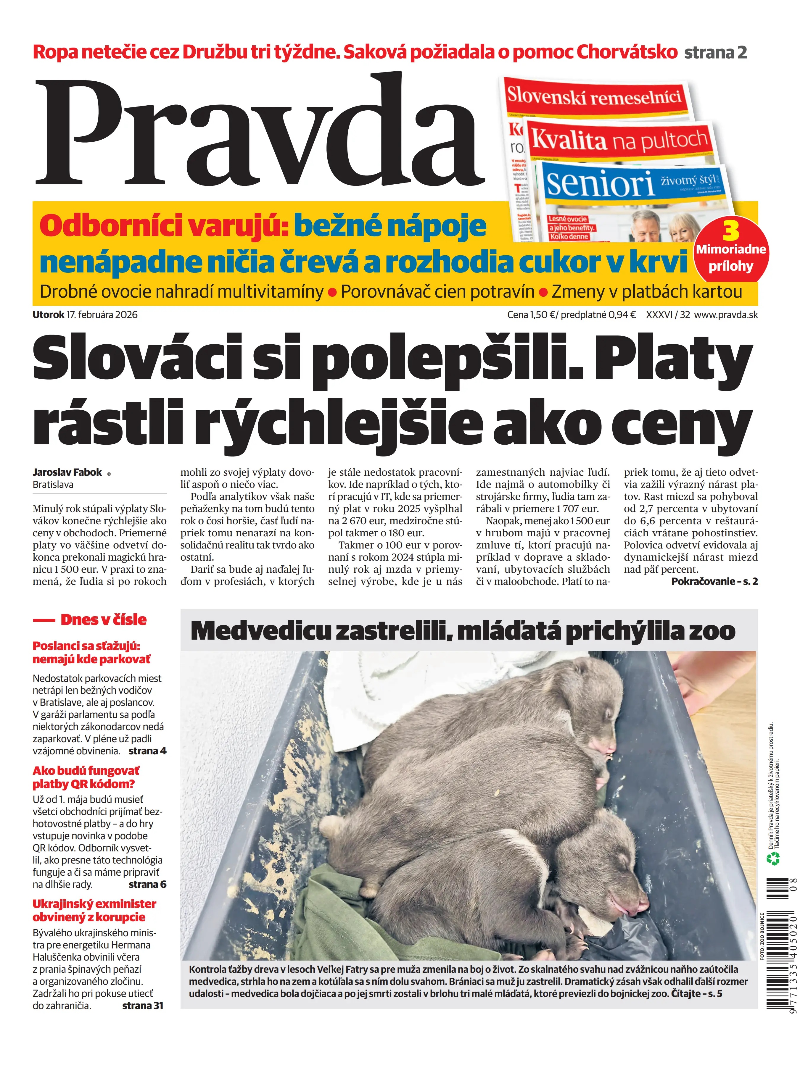 Pravda zo dňa 17.2.2026