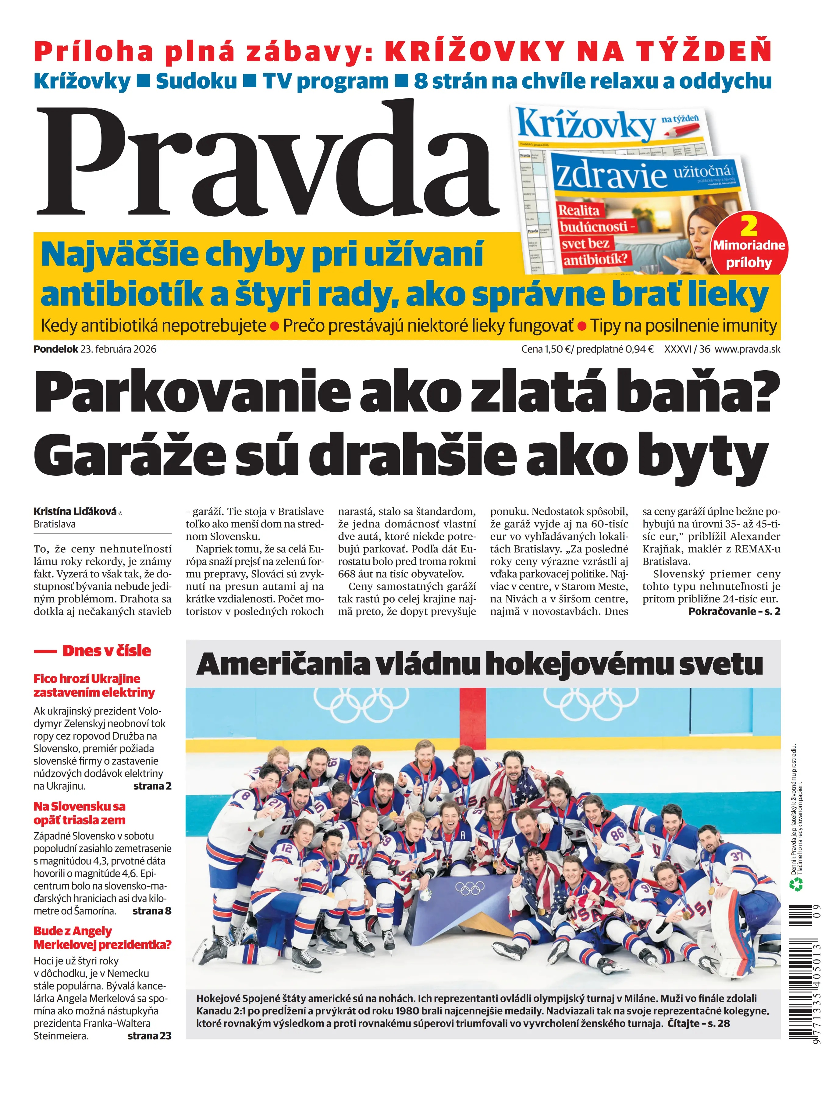 Pravda zo dňa 23.2.2026