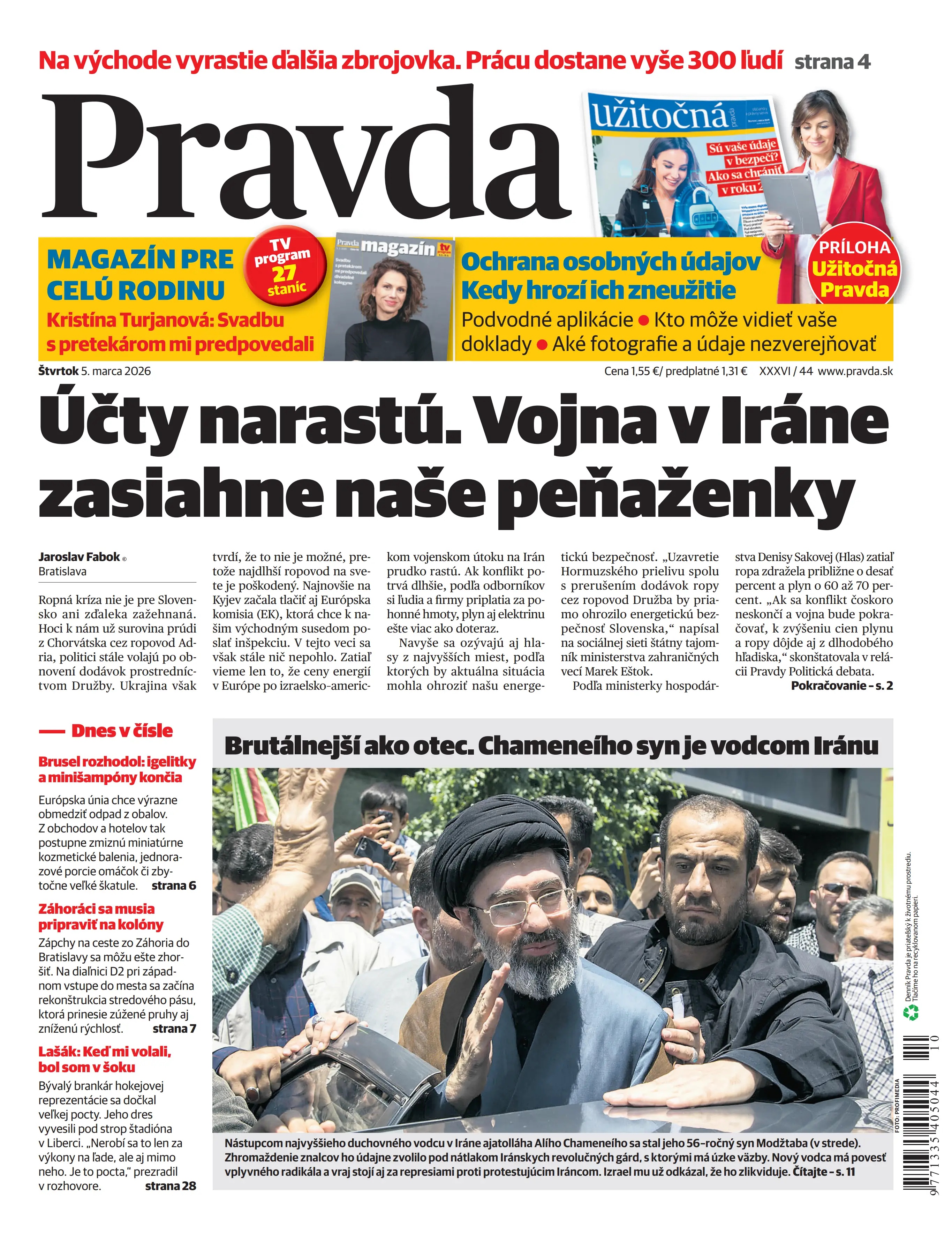 Pravda zo dňa 5.3.2026