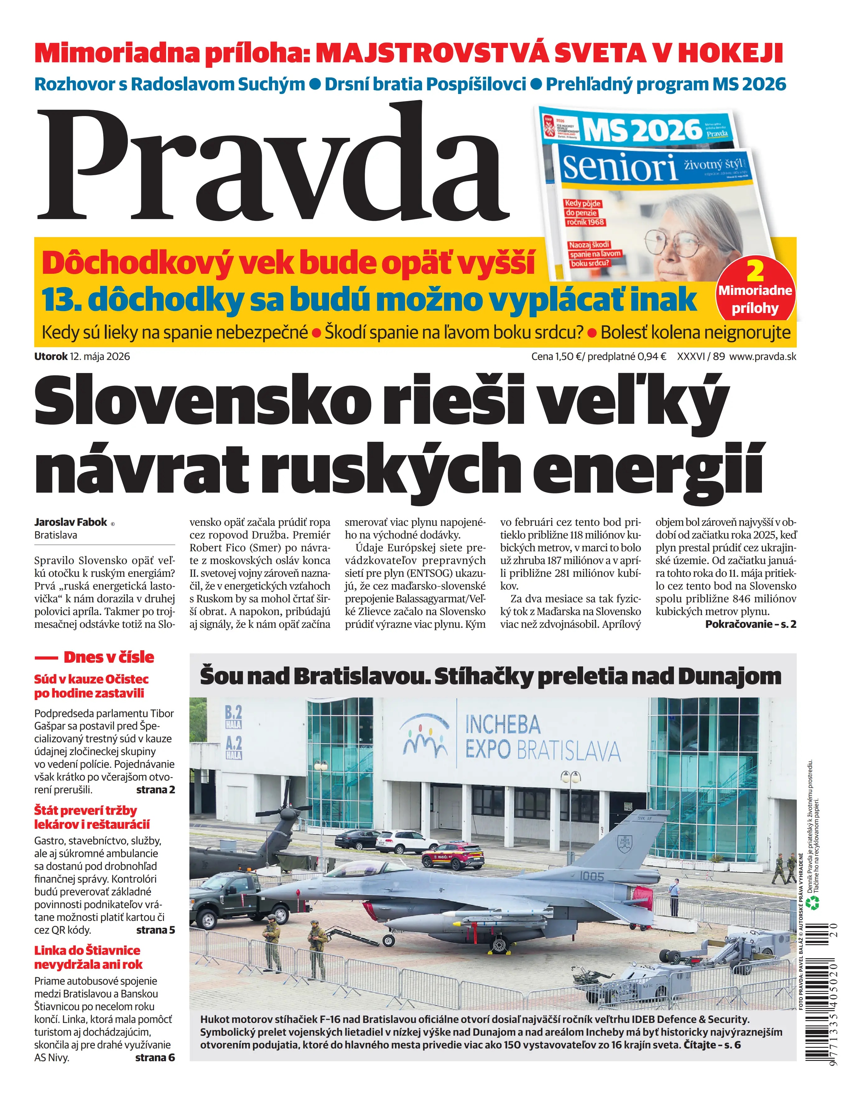 Pravda zo dňa 12.5.2026