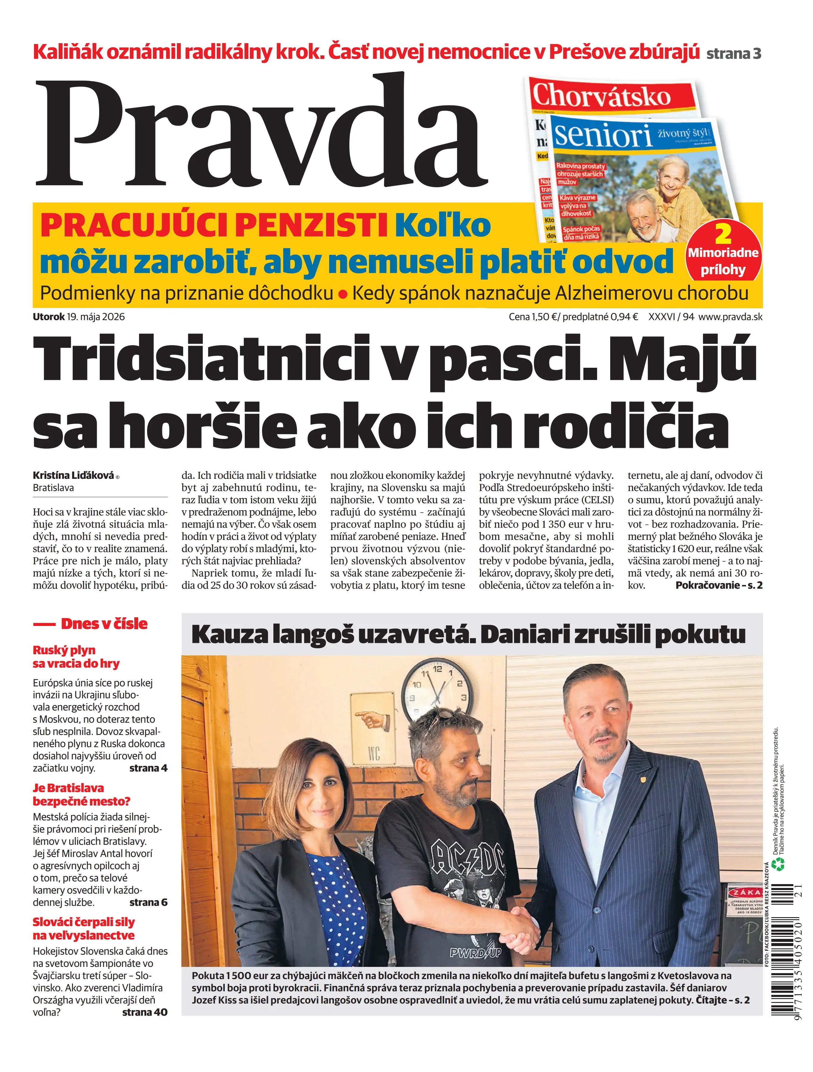 Pravda zo dňa 19.5.2026