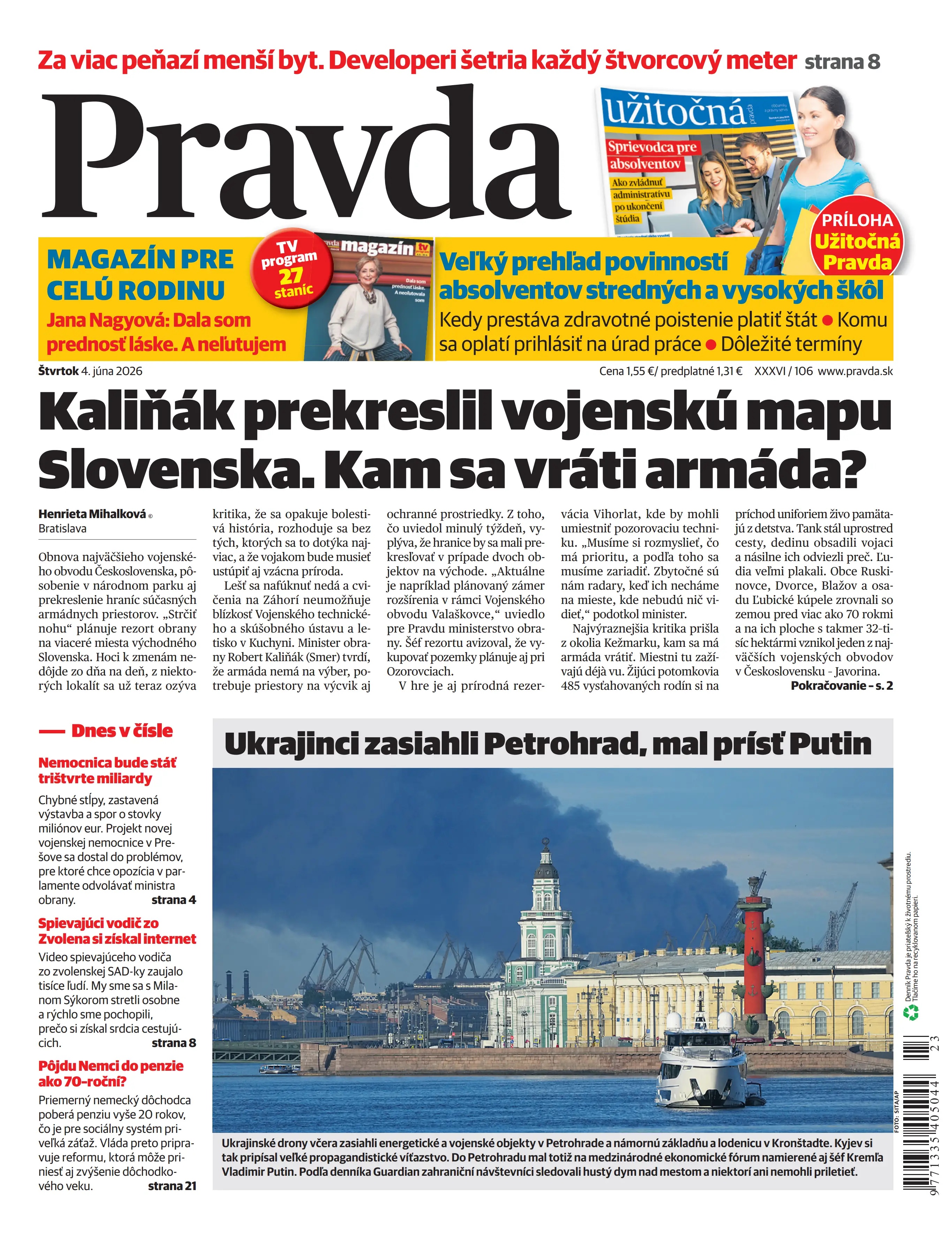 Pravda zo dňa 4.6.2026