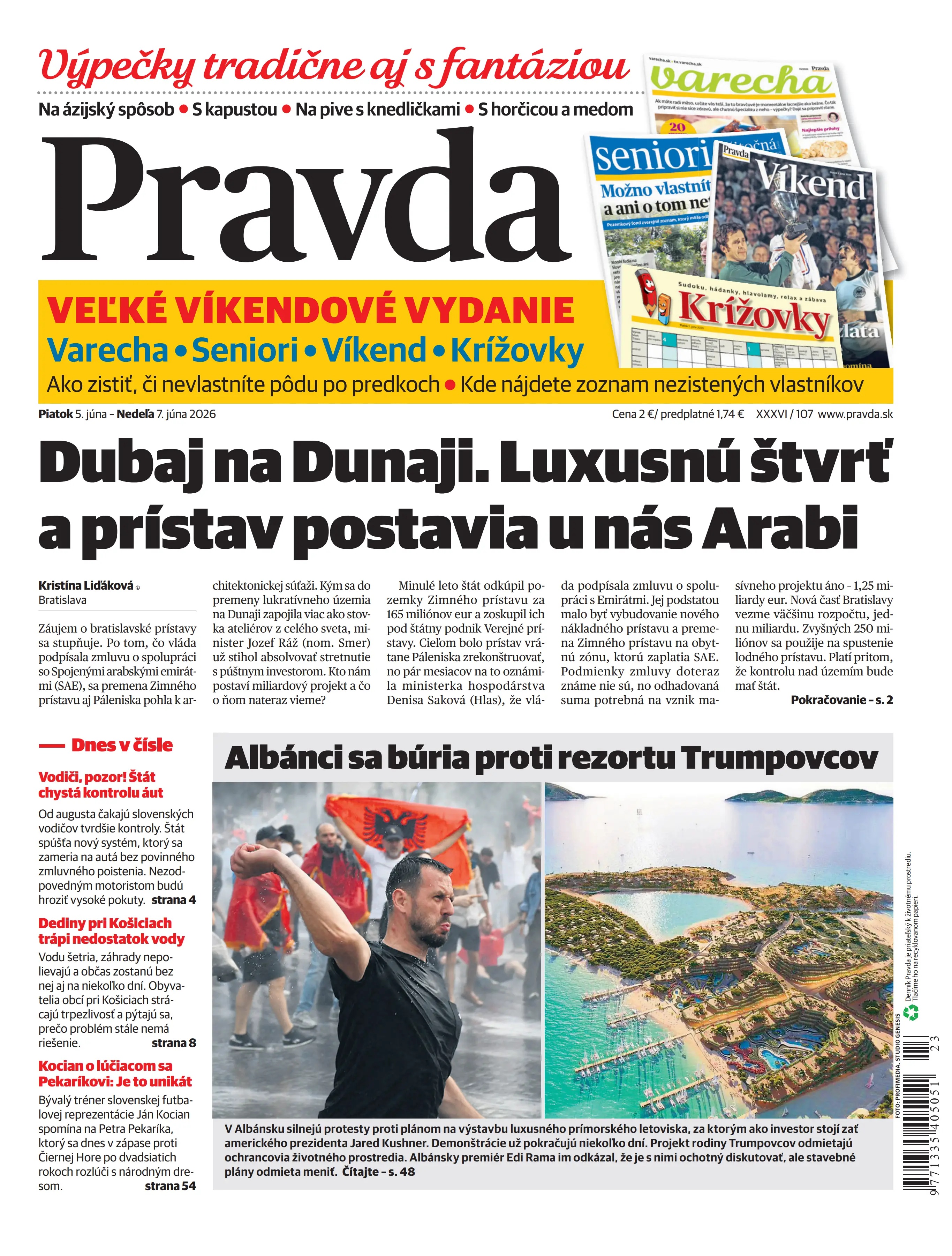 Pravda zo dňa 5.6.2026