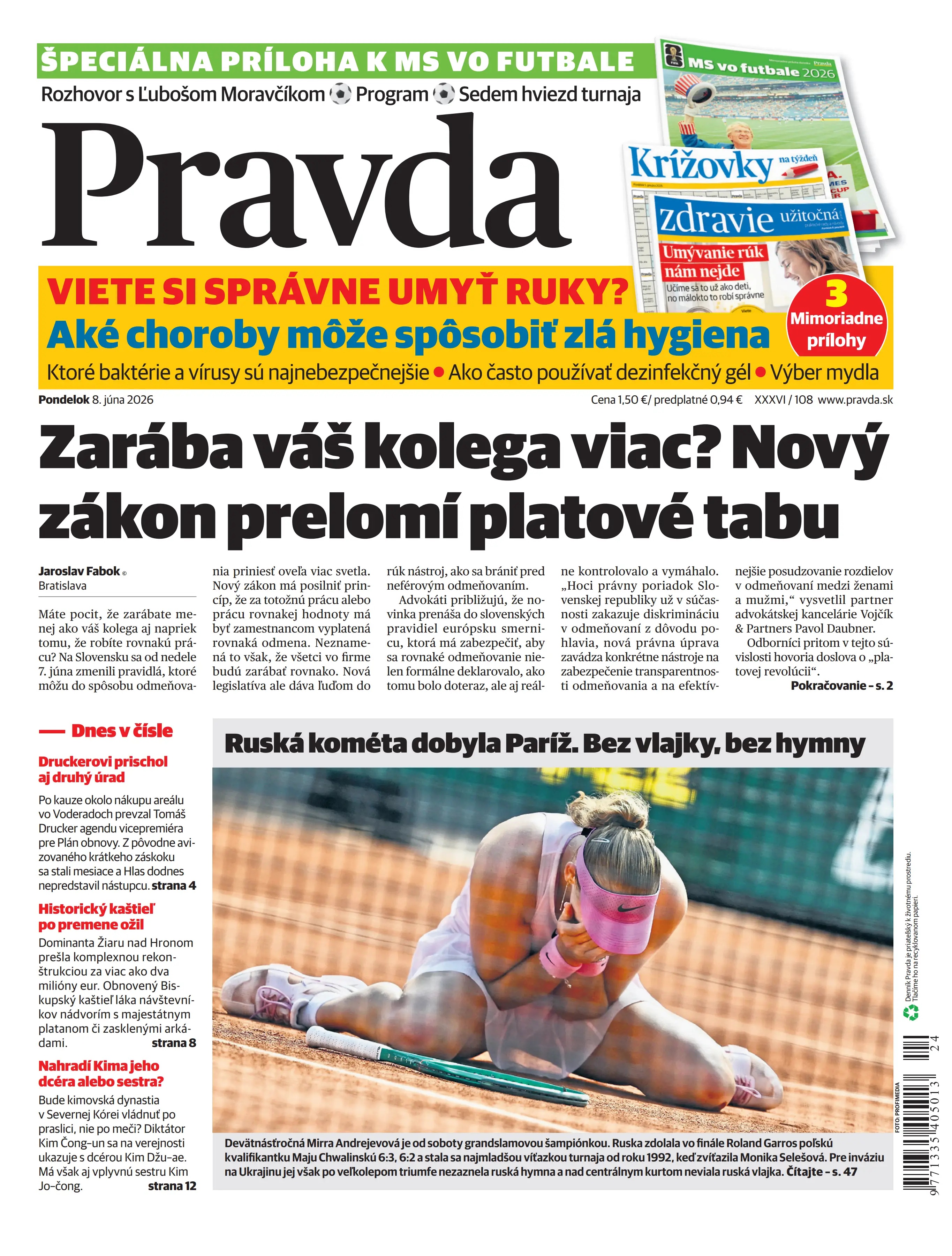 Pravda zo dňa 8.6.2026