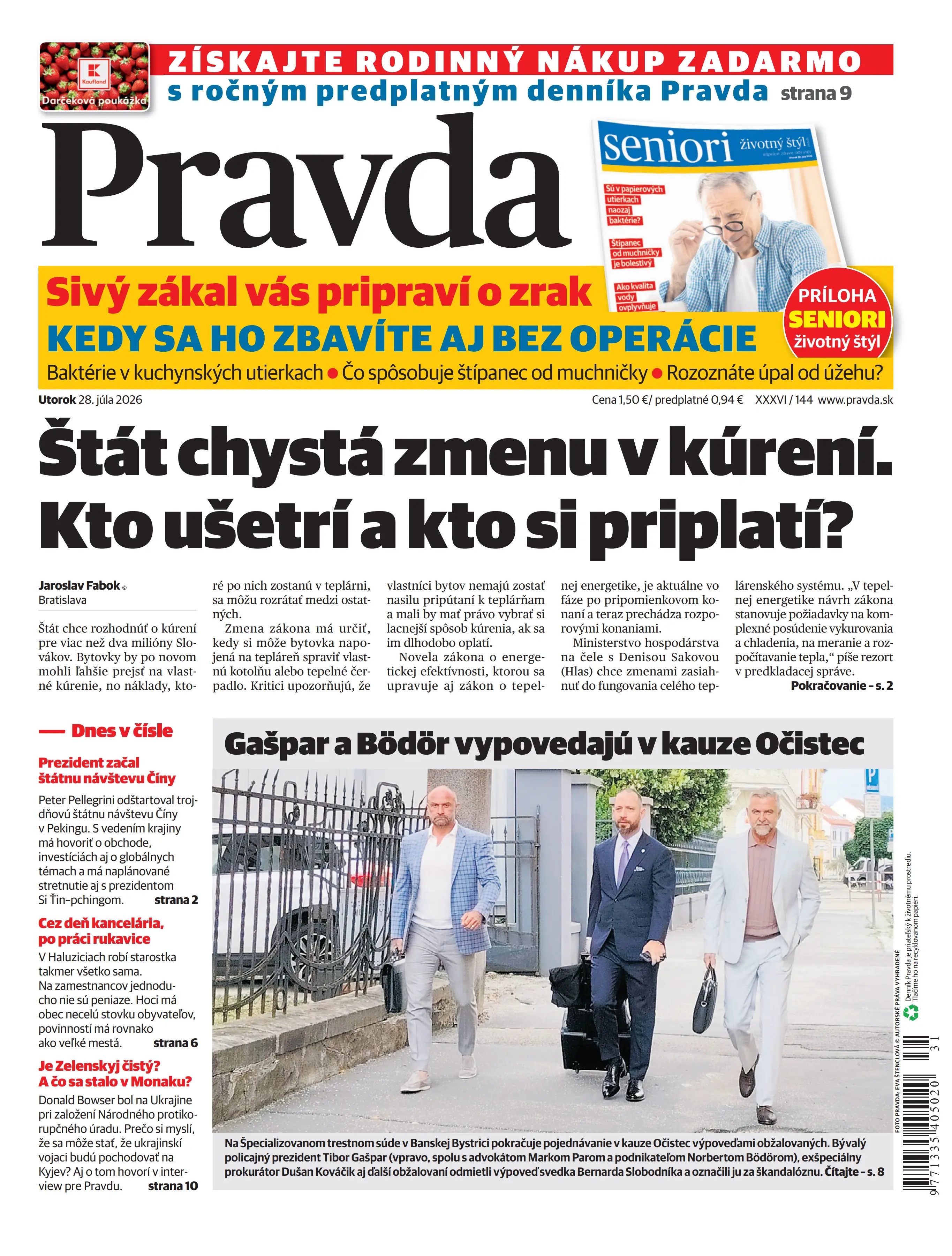 Pravda zo dňa 28.7.2026