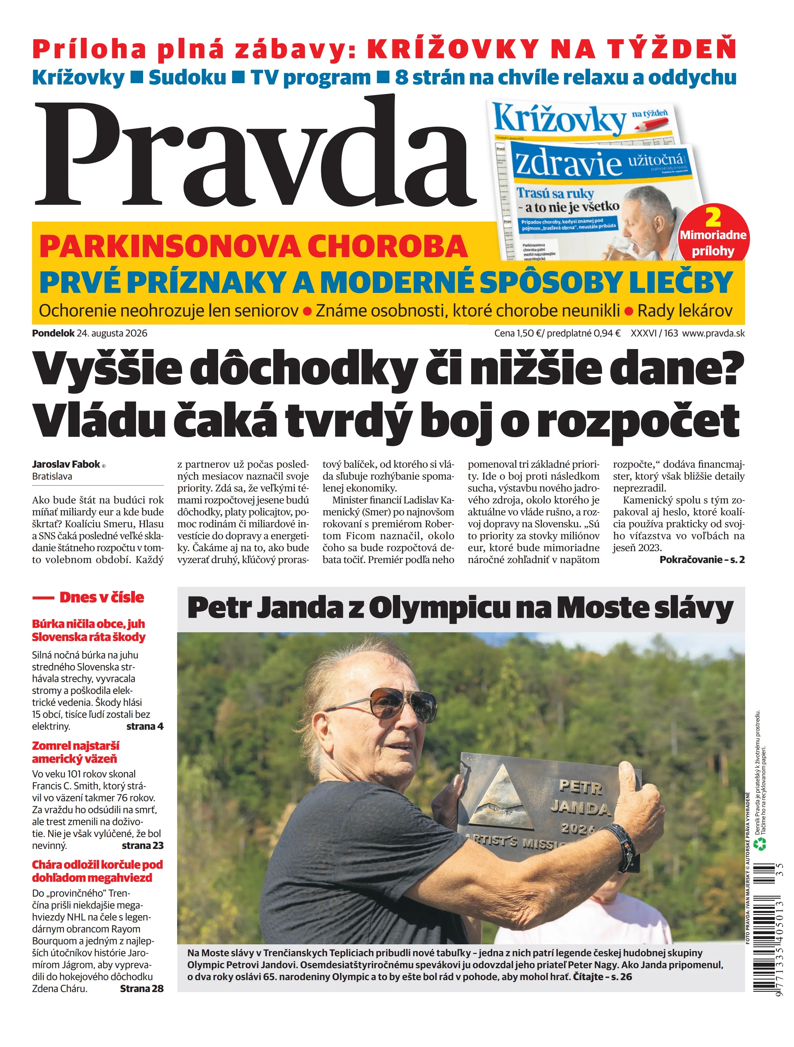 Pravda zo dňa 24.8.2026