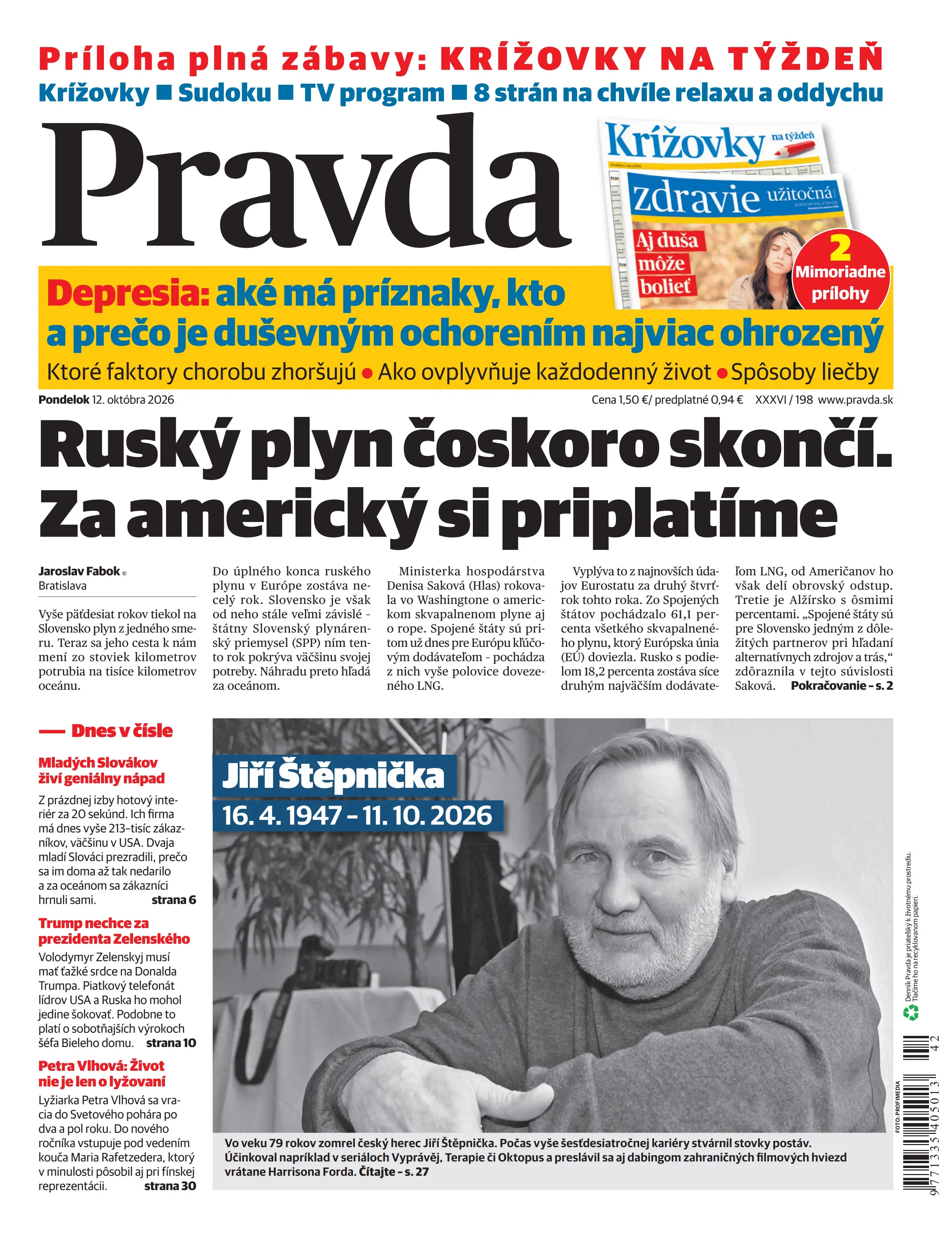 Pravda zo dňa 12.10.2026