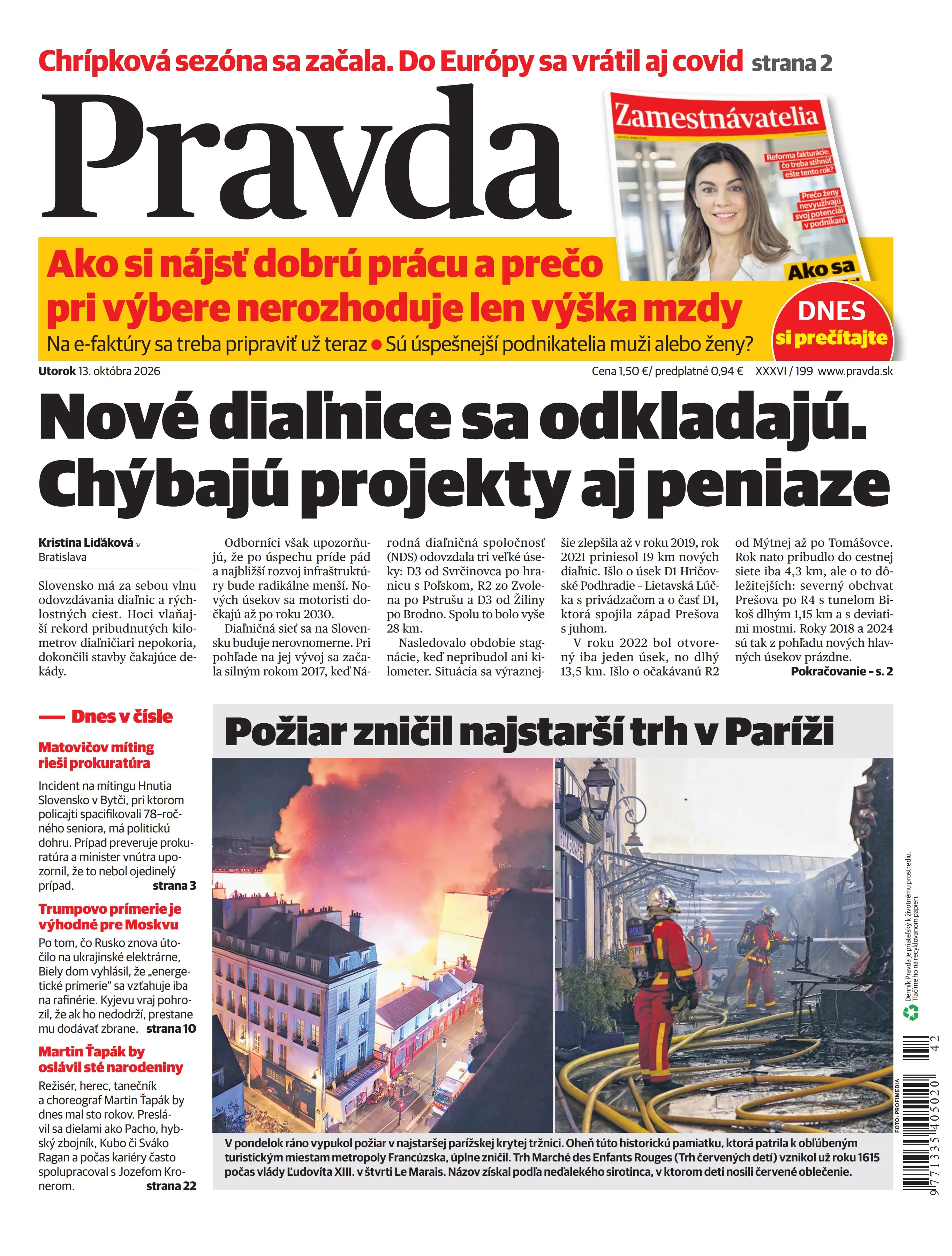 Pravda zo dňa 13.10.2026